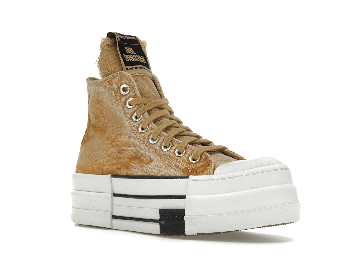 Converse DBL DRKSTAR Chuck Taylor All Star 70 Hi Rick Owens DRKSHDW Overdye Blonde