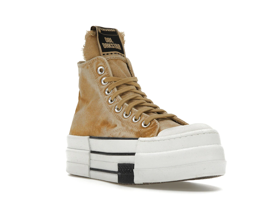 Converse DBL DRKSTAR Chuck Taylor All Star 70 Hi Rick Owens DRKSHDW Overdye Blonde