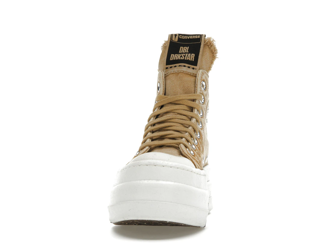 Converse DBL DRKSTAR Chuck Taylor All Star 70 Hi Rick Owens DRKSHDW Overdye Blonde