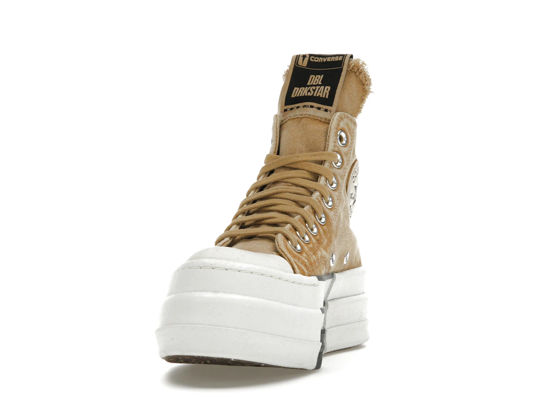 Converse DBL DRKSTAR Chuck Taylor All Star 70 Hi Rick Owens DRKSHDW Overdye Blonde