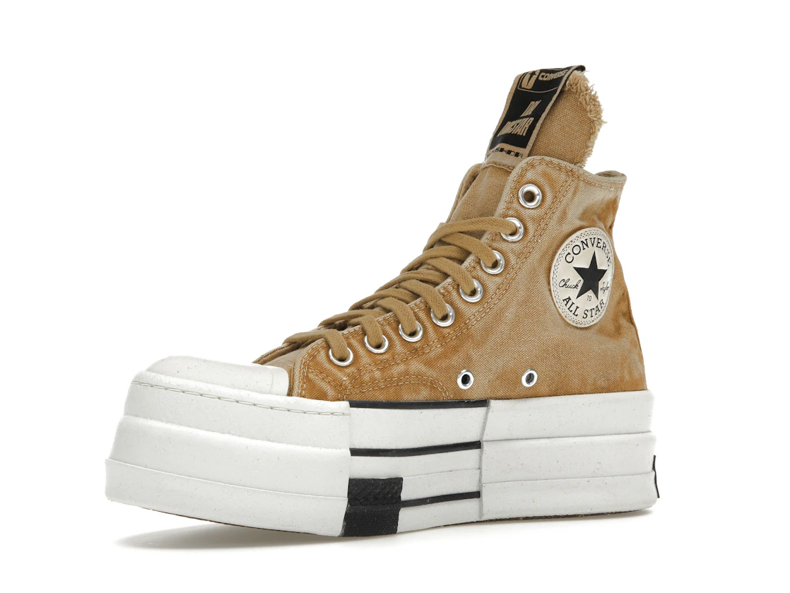 Converse DBL DRKSTAR Chuck Taylor All Star 70 Hi Rick Owens DRKSHDW Overdye Blonde