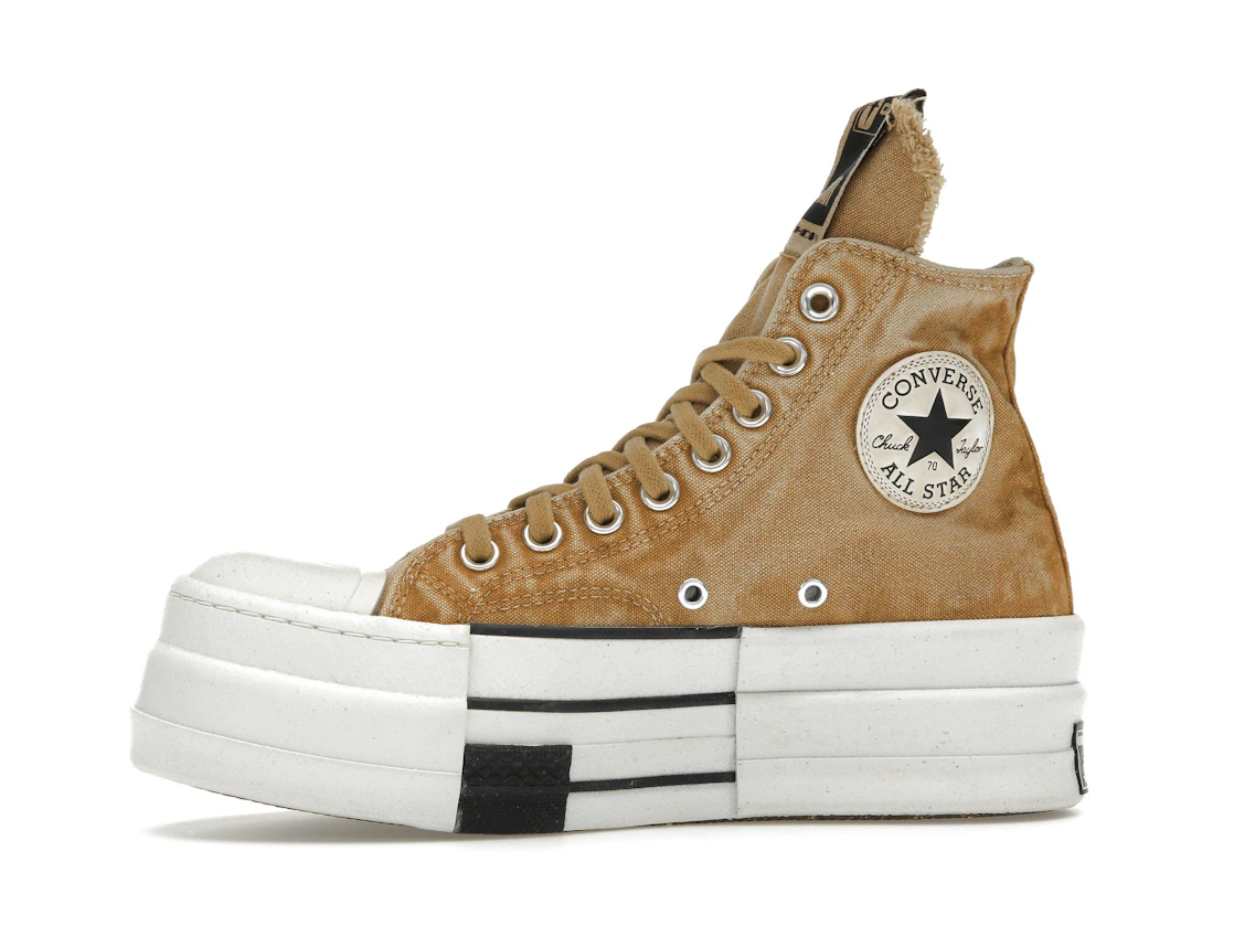 Converse DBL DRKSTAR Chuck Taylor All Star 70 Hi Rick Owens DRKSHDW Overdye Blonde