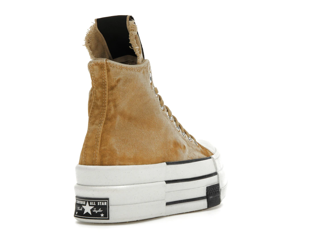 Converse DBL DRKSTAR Chuck Taylor All Star 70 Hi Rick Owens DRKSHDW Overdye Blonde