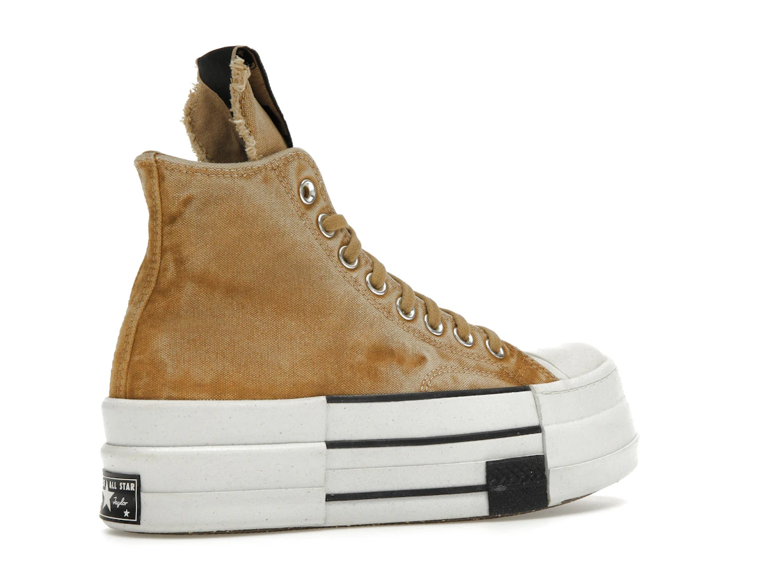Converse DBL DRKSTAR Chuck Taylor All Star 70 Hi Rick Owens DRKSHDW Overdye Blonde