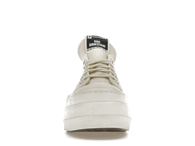Converse DRKSHDW Chuck Taylor All Star DBL DRKSTAR Ox Rick Owens DRKSTAR Natural Ivory