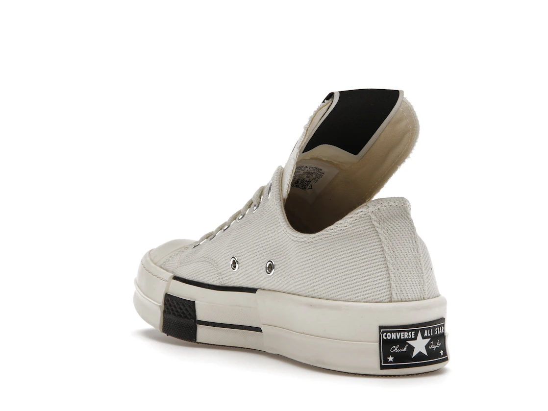 Converse DRKSTR Chuck Taylor All Star 70 Ox Rick Owens DRKSHDW White