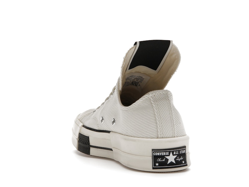 Converse DRKSTR Chuck Taylor All Star 70 Ox Rick Owens DRKSHDW White