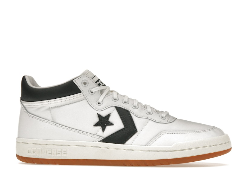 Converse Fastbreak Pro Mid White Deep Emerald