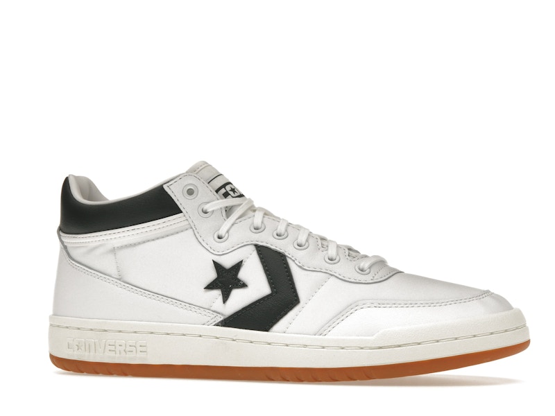 Converse Fastbreak Pro Mid White Deep Emerald