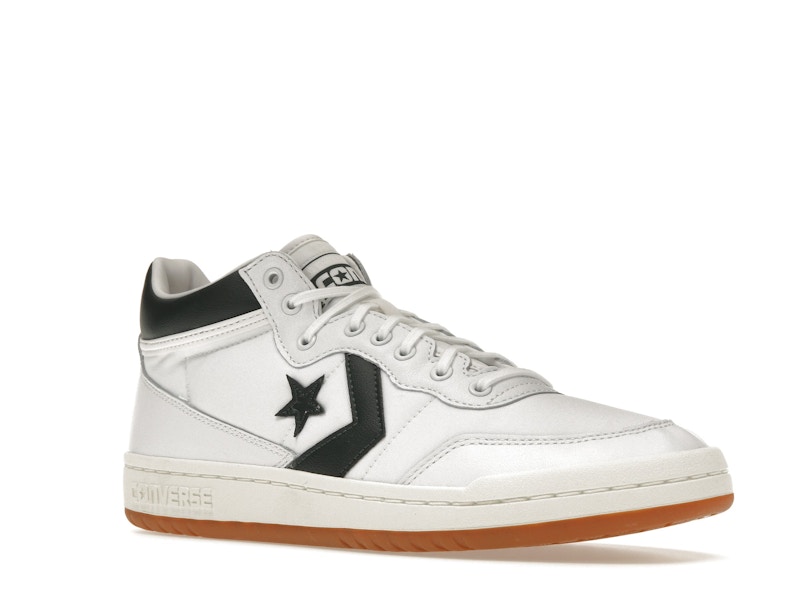 Converse Fastbreak Pro Mid White Deep Emerald