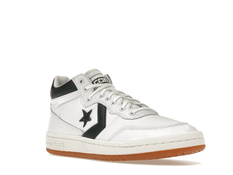 Converse Fastbreak Pro Mid White Deep Emerald