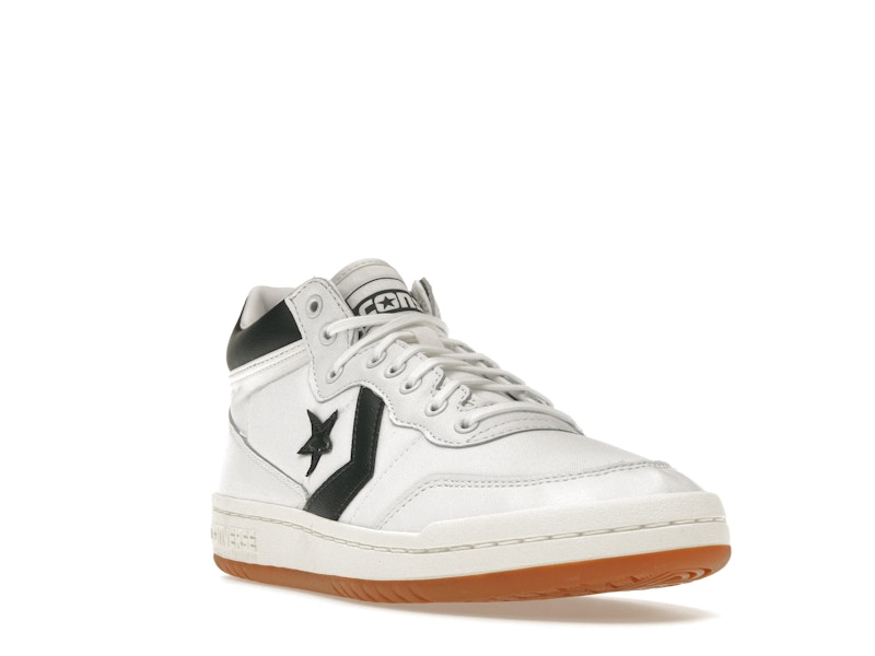 Converse Fastbreak Pro Mid White Deep Emerald