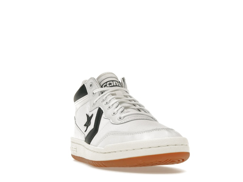 Converse Fastbreak Pro Mid White Deep Emerald