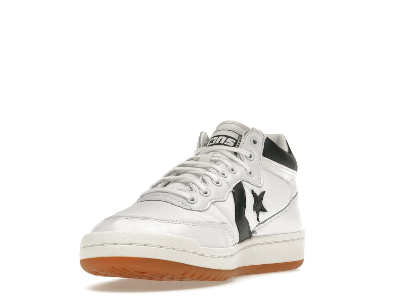 Converse Fastbreak Pro Mid White Deep Emerald