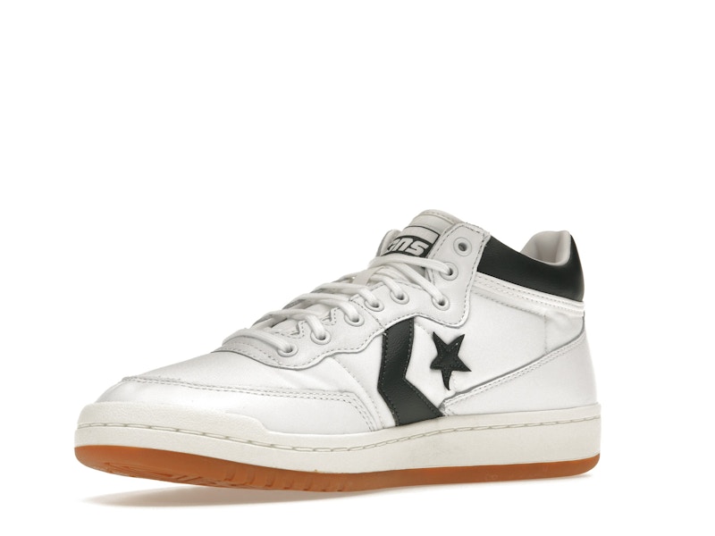 Converse Fastbreak Pro Mid White Deep Emerald