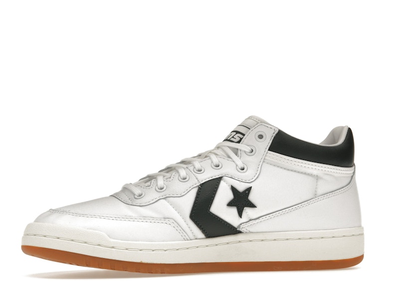 Converse Fastbreak Pro Mid White Deep Emerald