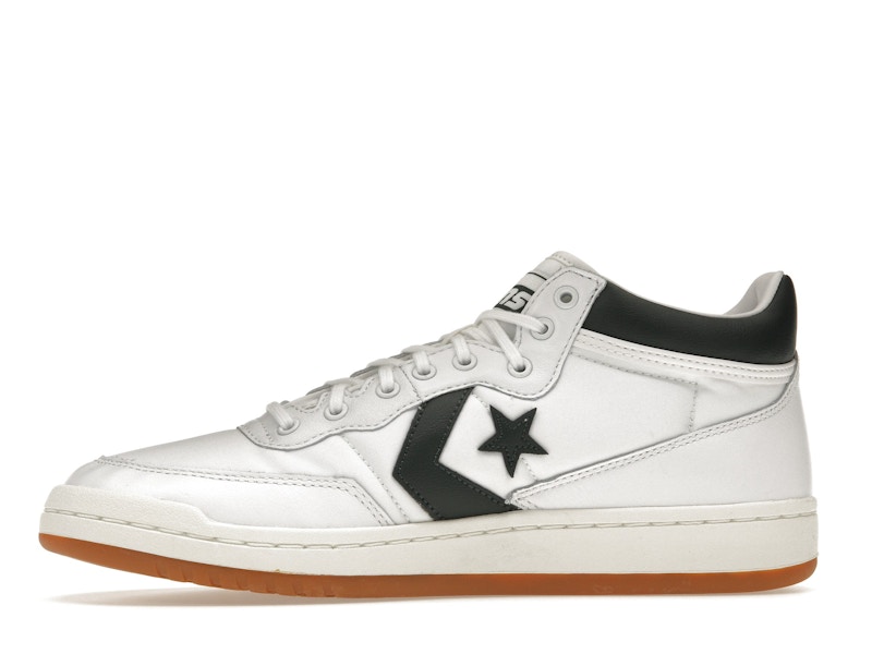Converse Fastbreak Pro Mid White Deep Emerald