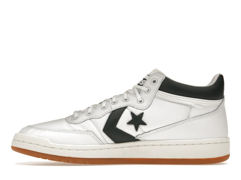 Converse Fastbreak Pro Mid White Deep Emerald