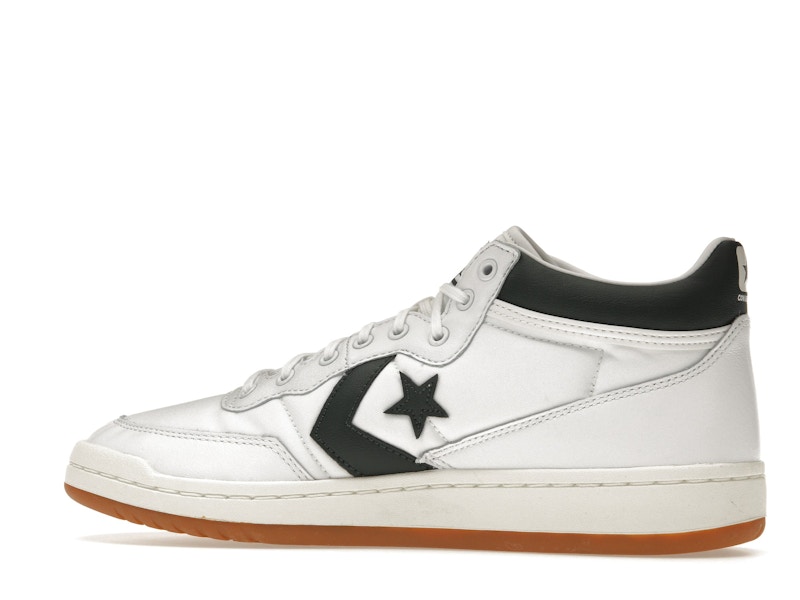Converse Fastbreak Pro Mid White Deep Emerald