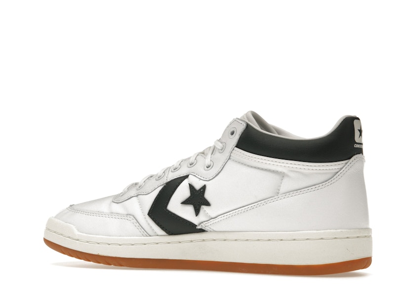 Converse Fastbreak Pro Mid White Deep Emerald