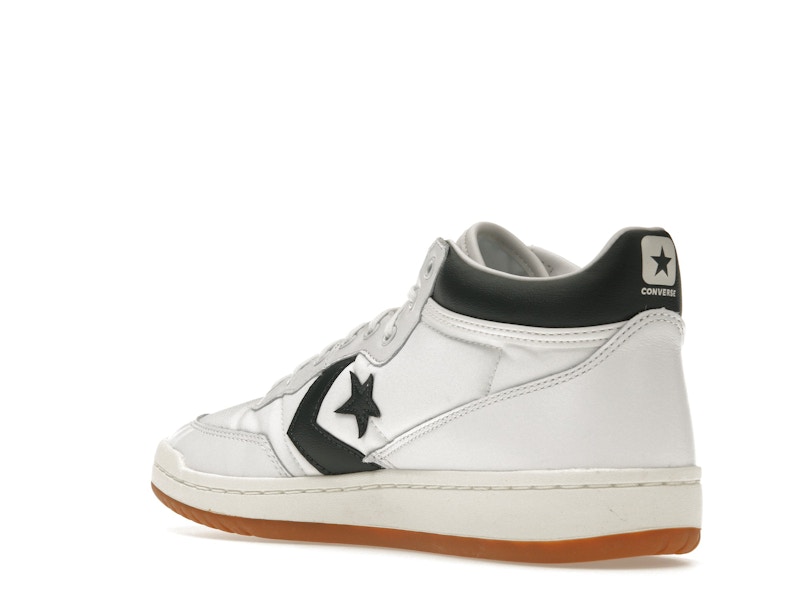 Converse Fastbreak Pro Mid White Deep Emerald
