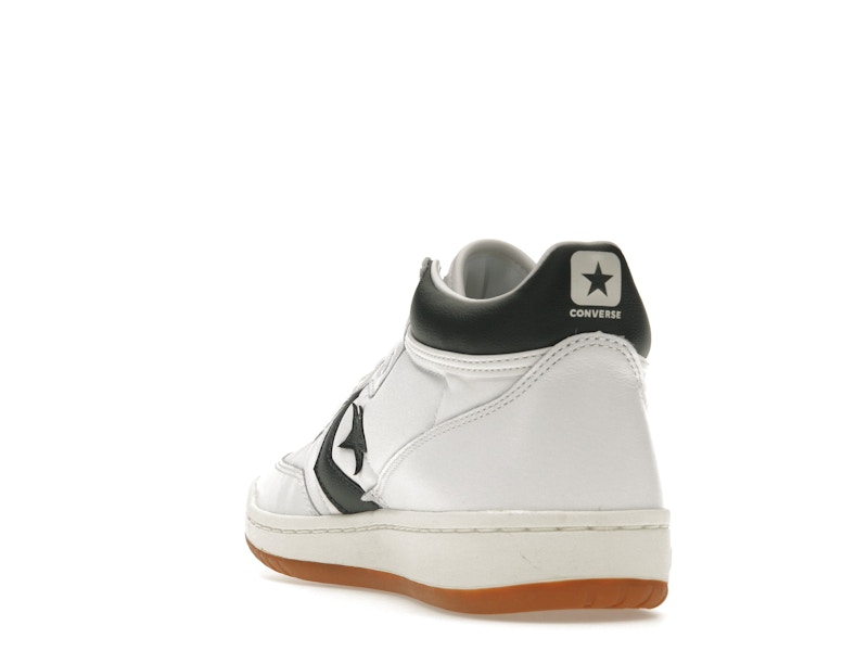Converse Fastbreak Pro Mid White Deep Emerald
