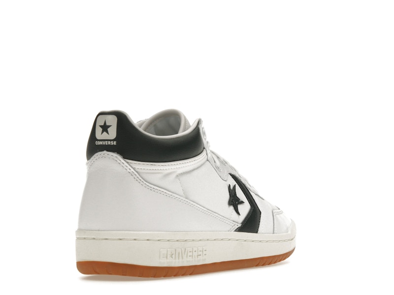 Converse Fastbreak Pro Mid White Deep Emerald