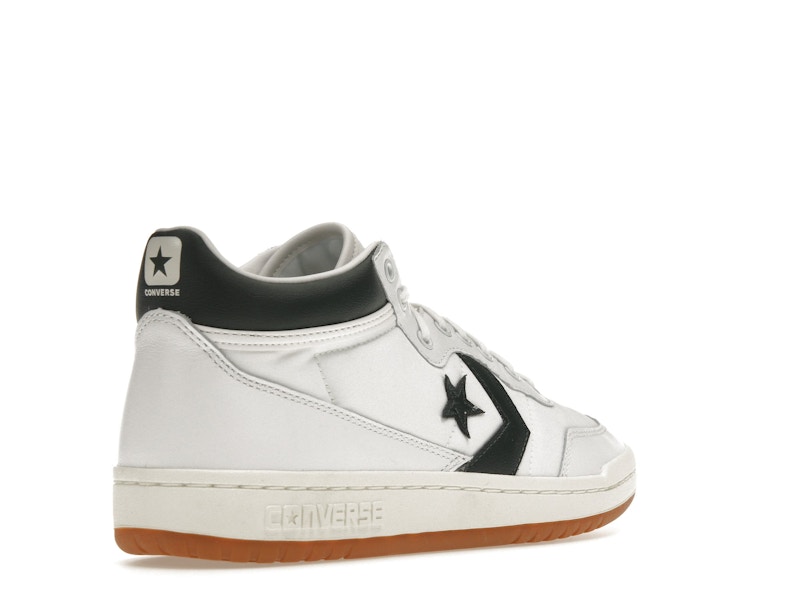 Converse Fastbreak Pro Mid White Deep Emerald