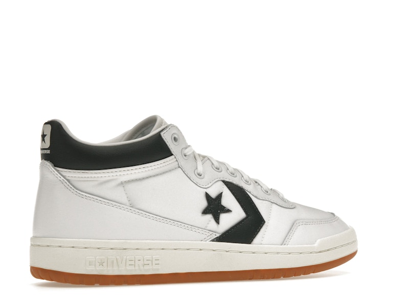 Converse Fastbreak Pro Mid White Deep Emerald