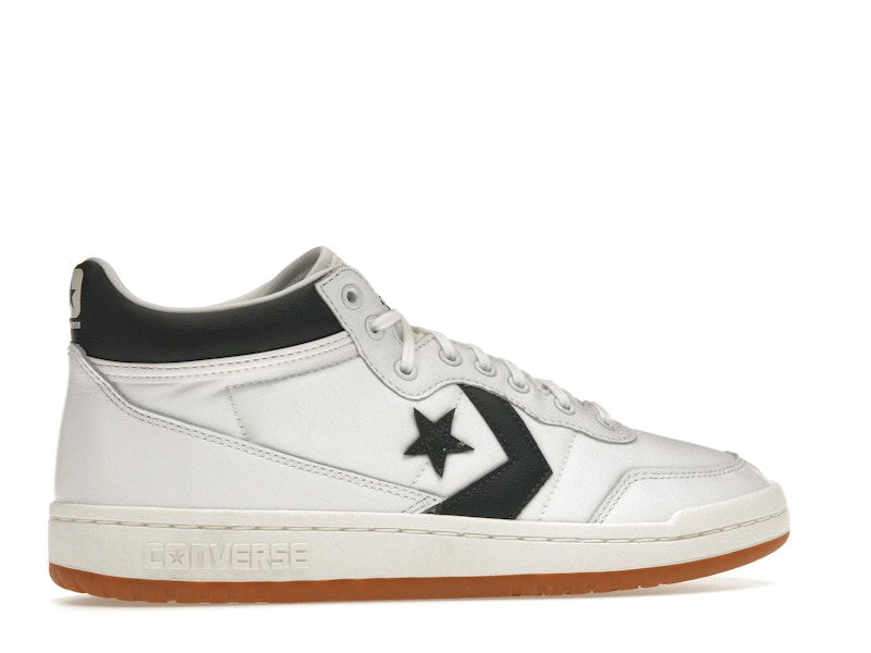 Converse Fastbreak Pro Mid White Deep Emerald