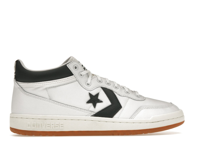 Converse Fastbreak Pro Mid White Deep Emerald