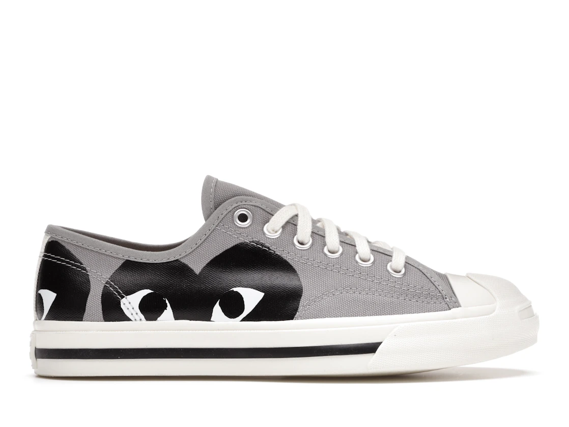 Converse Jack Purcell Comme des Garcons PLAY Grey Black