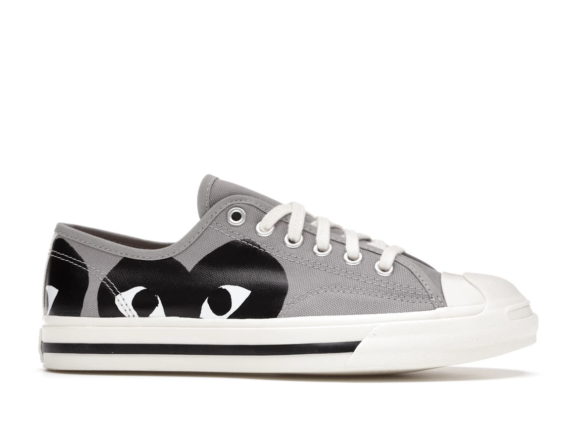 Converse Jack Purcell Comme des Garcons PLAY Grey Black