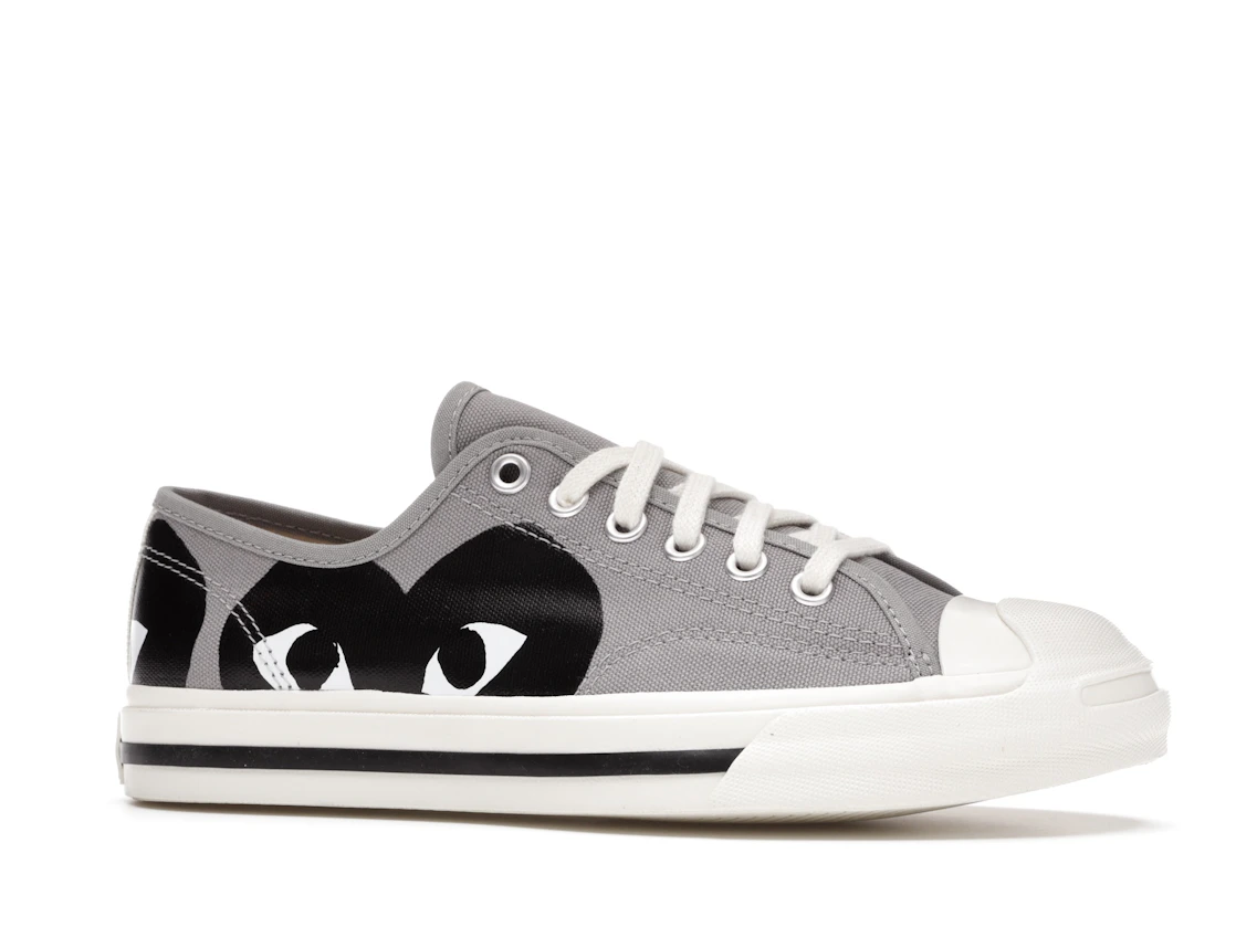 Converse Jack Purcell Comme des Garcons PLAY Grey Black