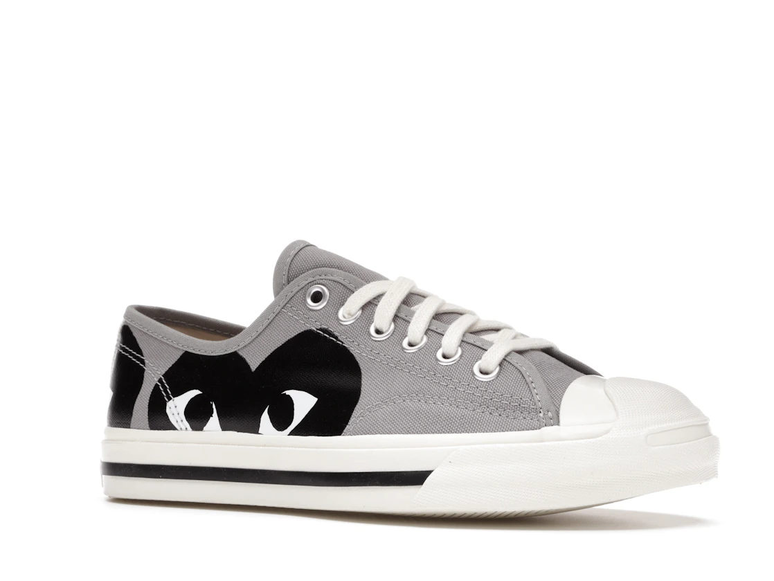 Converse Jack Purcell Comme des Garcons PLAY Grey Black