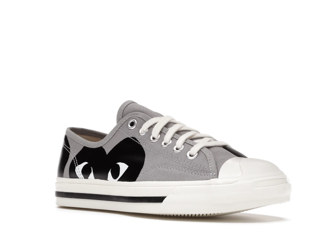 Converse Jack Purcell Comme des Garcons PLAY Grey Black