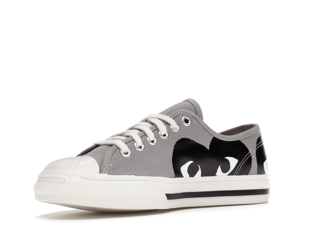Converse Jack Purcell Comme des Garcons PLAY Grey Black
