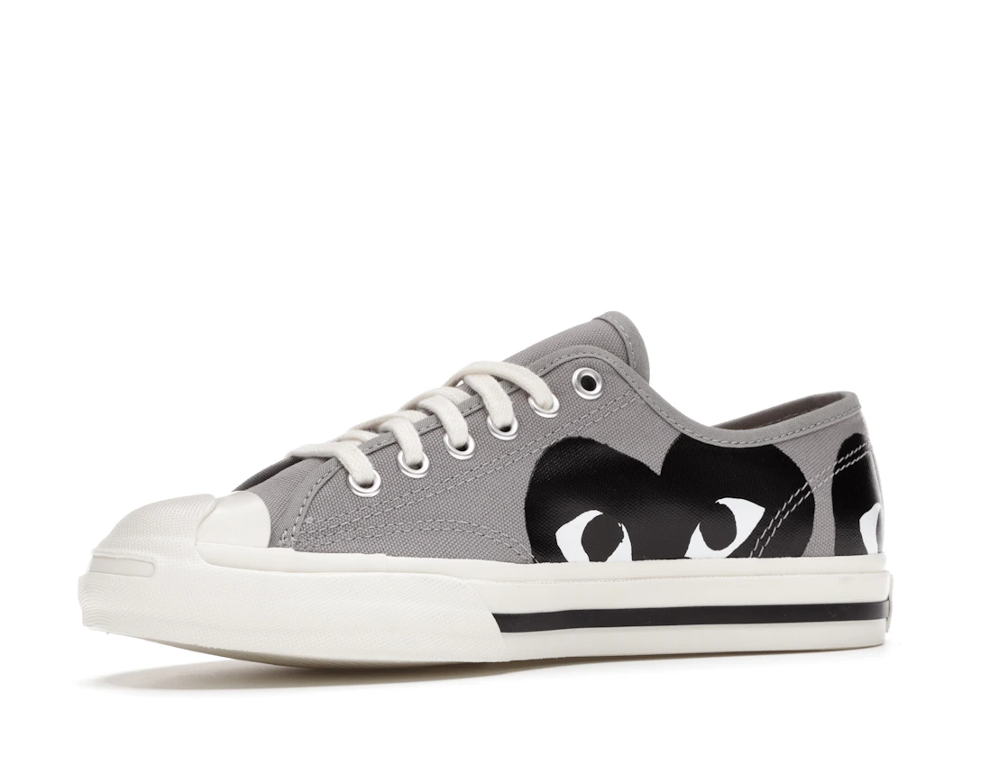 Converse Jack Purcell Comme des Garcons PLAY Grey Black