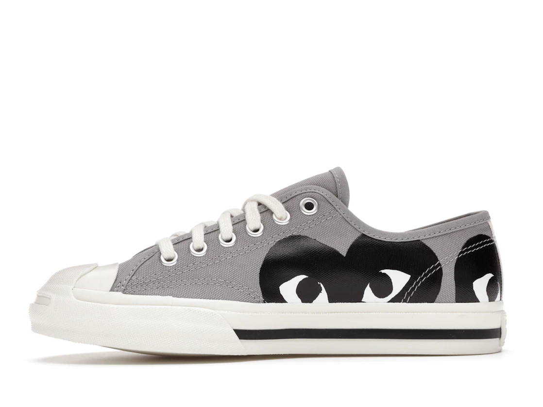 Converse Jack Purcell Comme des Garcons PLAY Grey Black