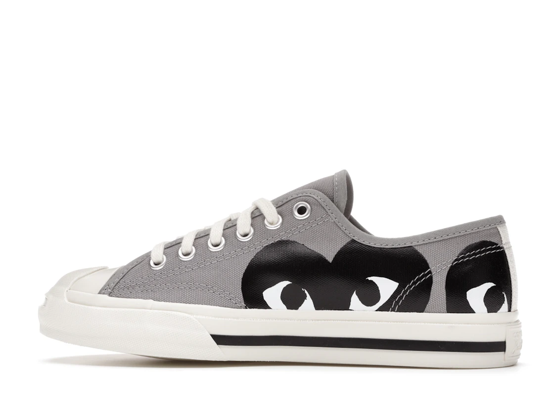 Converse Jack Purcell Comme des Garcons PLAY Grey Black
