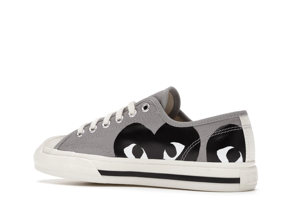 Converse Jack Purcell Comme des Garcons PLAY Grey Black