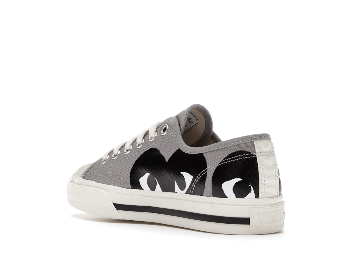 Converse Jack Purcell Comme des Garcons PLAY Grey Black
