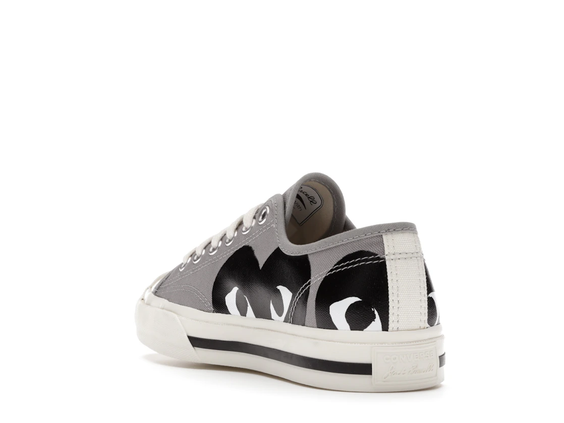 Converse Jack Purcell Comme des Garcons PLAY Grey Black