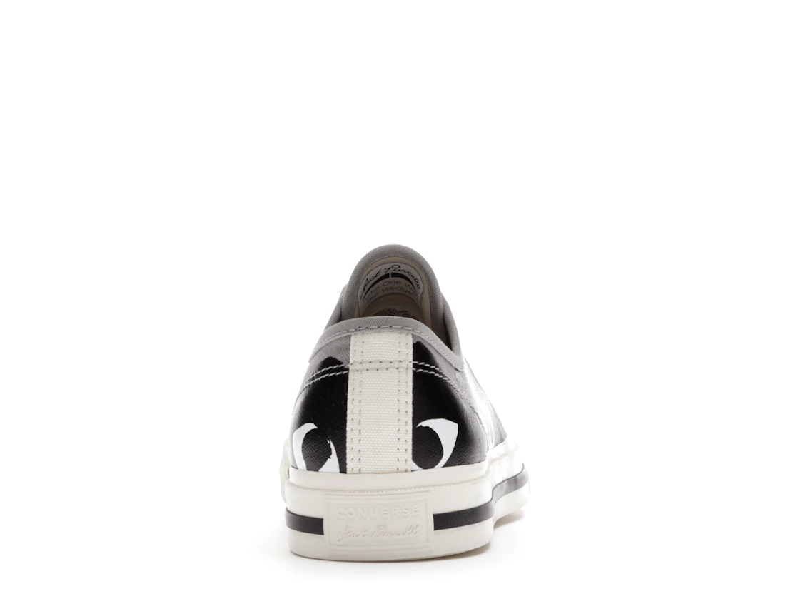 Converse Jack Purcell Comme des Garcons PLAY Grey Black
