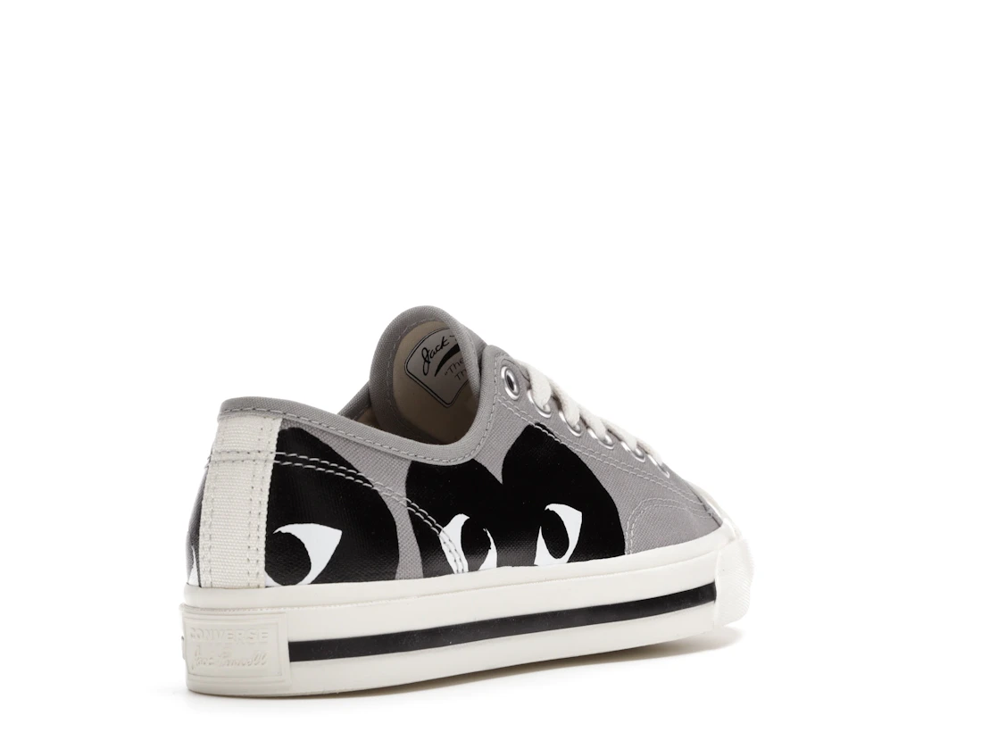 Converse Jack Purcell Comme des Garcons PLAY Grey Black