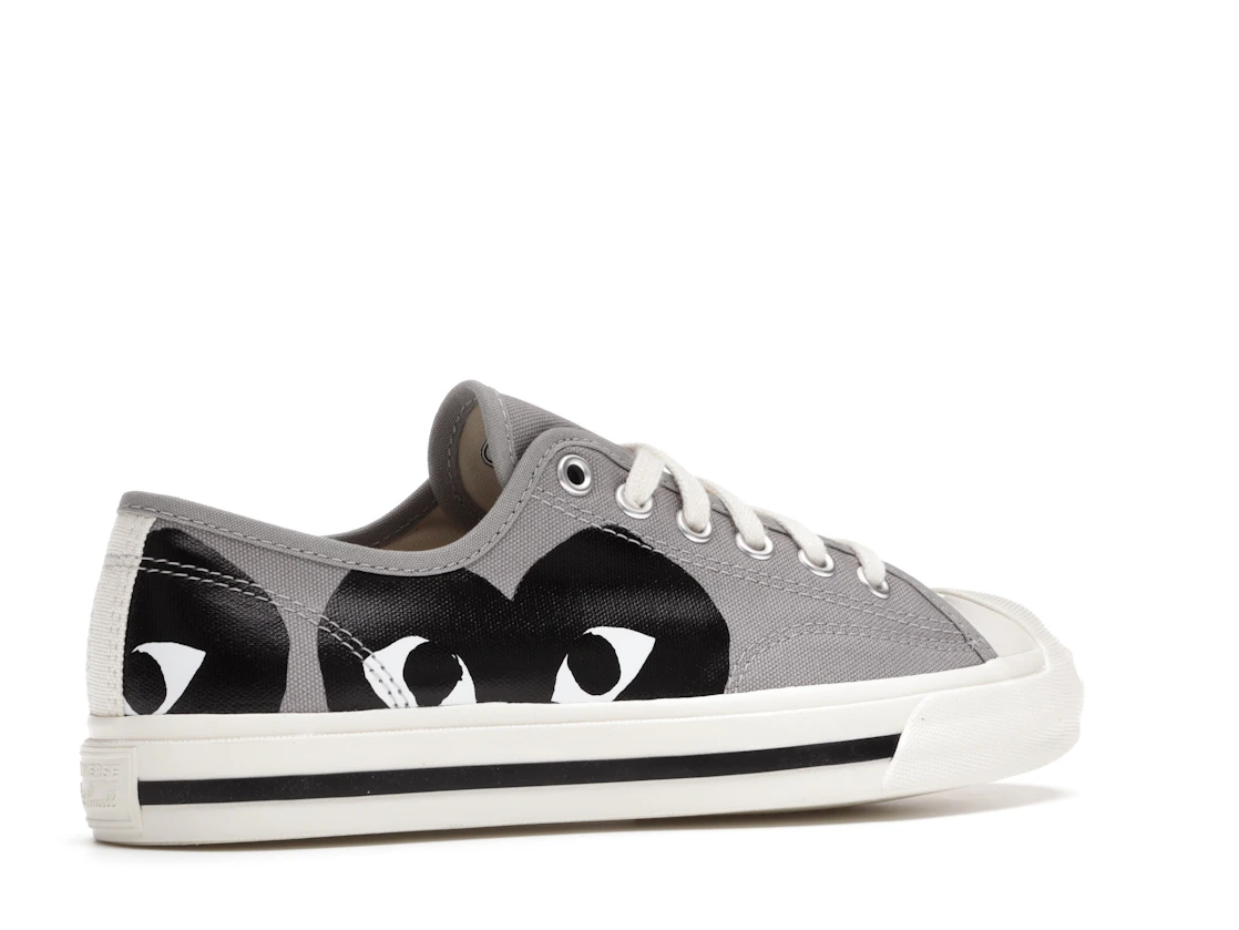 Converse Jack Purcell Comme des Garcons PLAY Grey Black