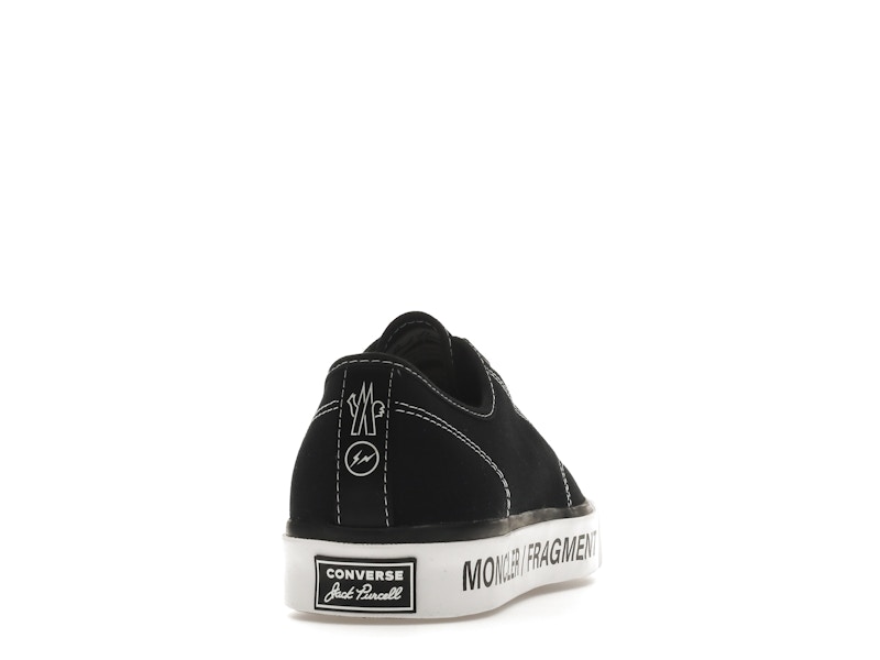 Converse Jack Purcell Moncler Fragment Black