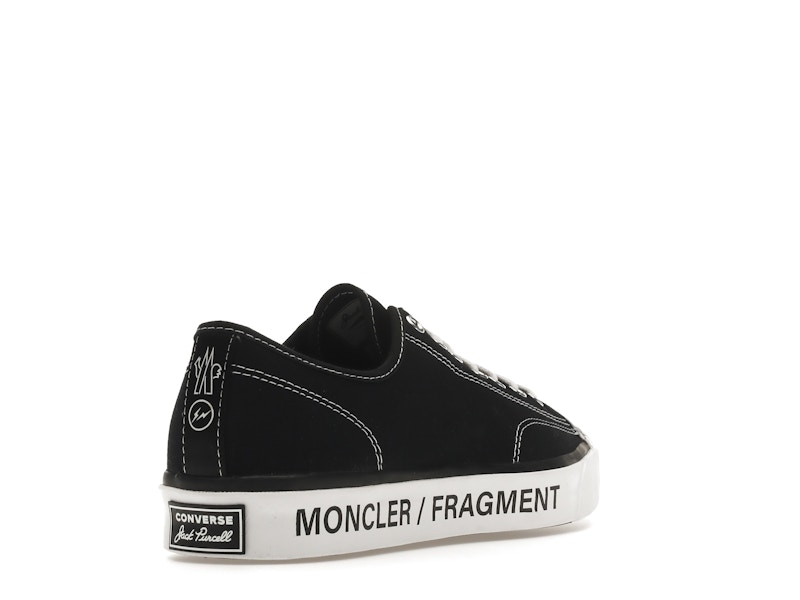 Converse Jack Purcell Moncler Fragment Black