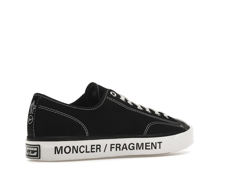 Converse Jack Purcell Moncler Fragment Black