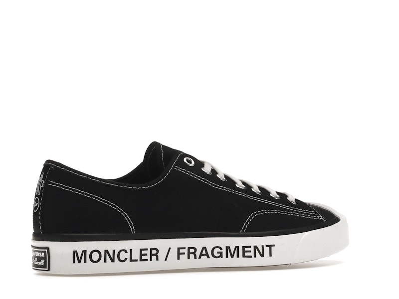 Converse Jack Purcell Moncler Fragment Black